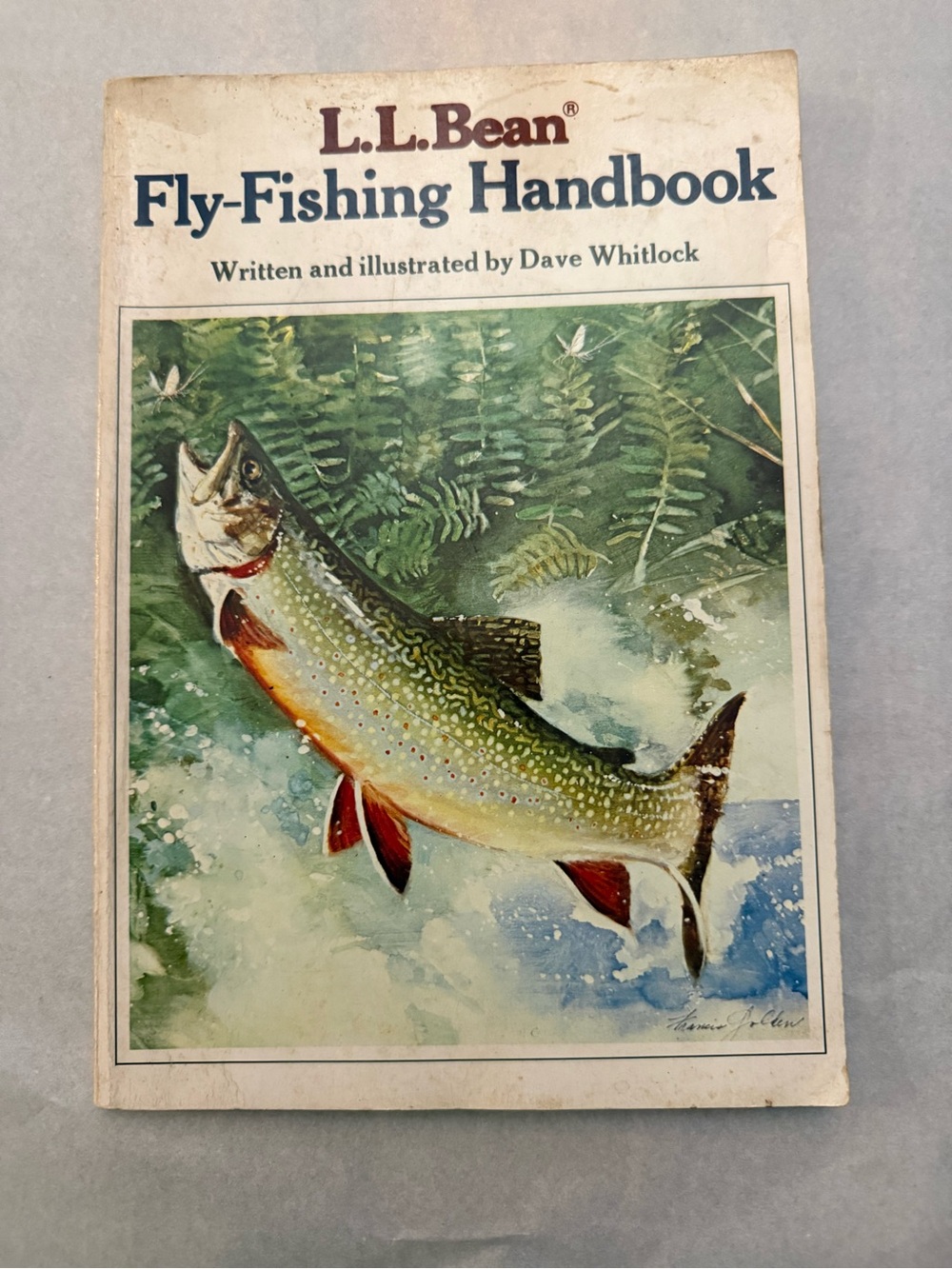 L.L. Bean Fly-Fishing Handbook — Dave Whitlock Vintage